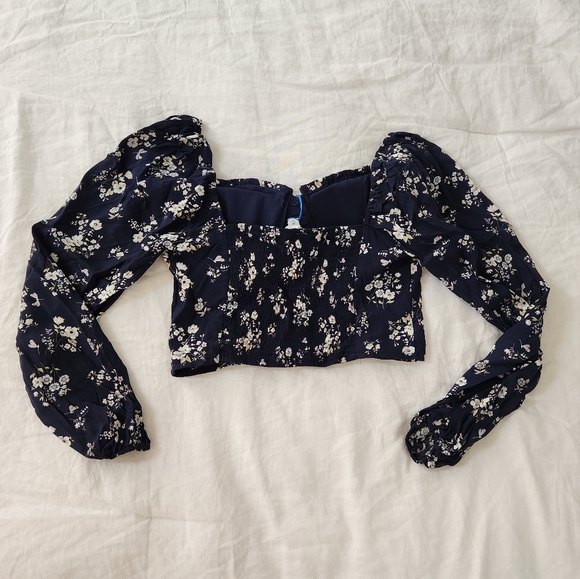 NWT Kenzie Floral Corset Blouse sweetheart neck - Picture 11 of 15